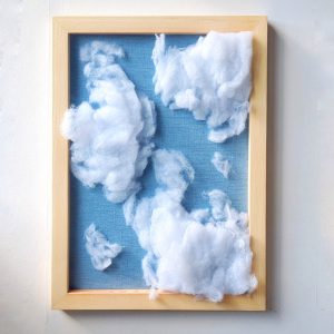 Tableau de texture, décoration murale. 55cm x 42cm.