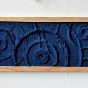 Tableau de texture, décoration murale. 76cm x 24 cm.